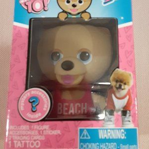JIFFPOM CUTELIFE COLLECTIBLES - "BEACH" TOY DOG - NEW!